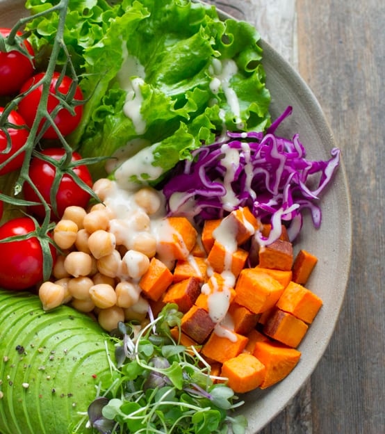 Mix Bowl of Vegetables